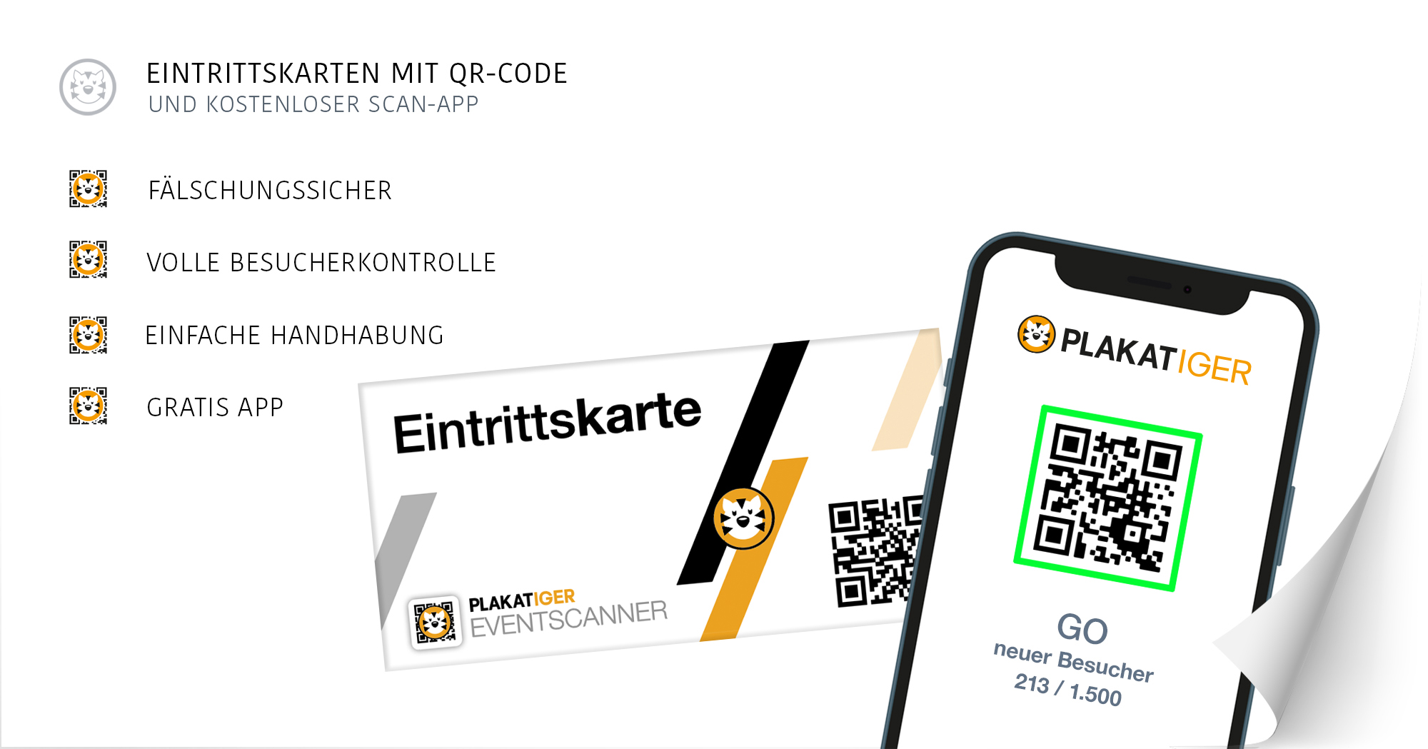 E-Tickets mit QR-Code