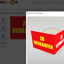 Maklerschilder